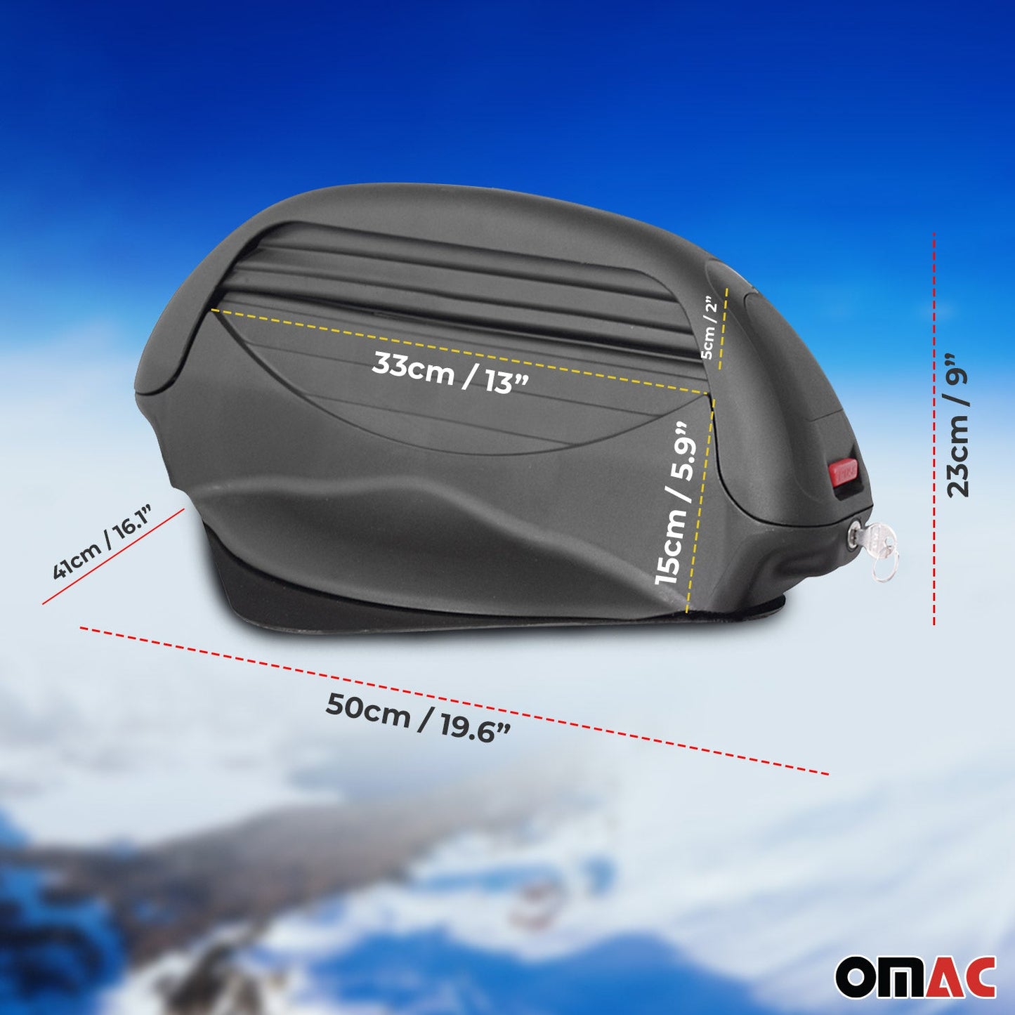 Skiträger Ski Snowboard Träger Dachträger Ski Dachträger Aconcagua Schwarz 2x