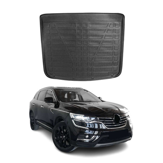 Protecție portbagaj/cargo pentru Renault Koleos 2016-2025, cauciuc TPE, negru
