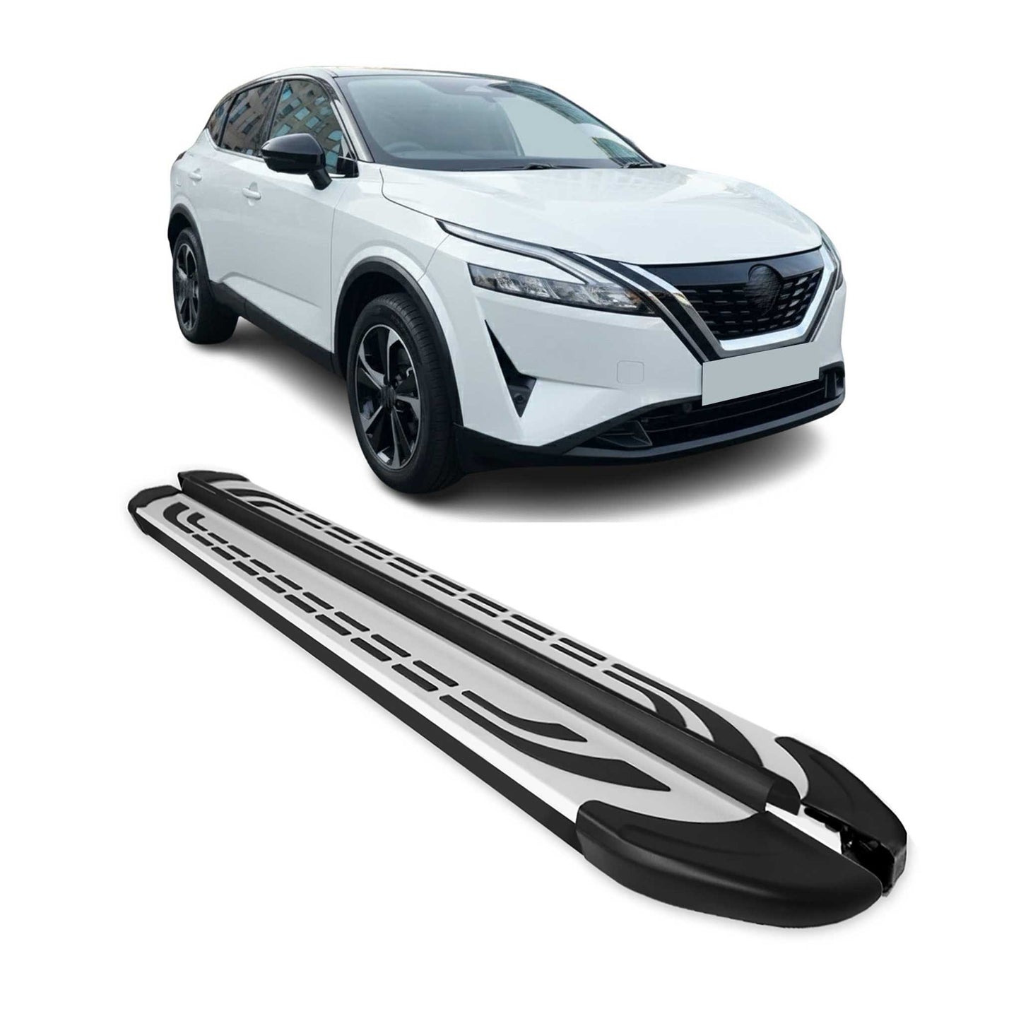 2021-2025 Nissan Qashqai Trittbretter Seitenschweller Seitenbretter Alu