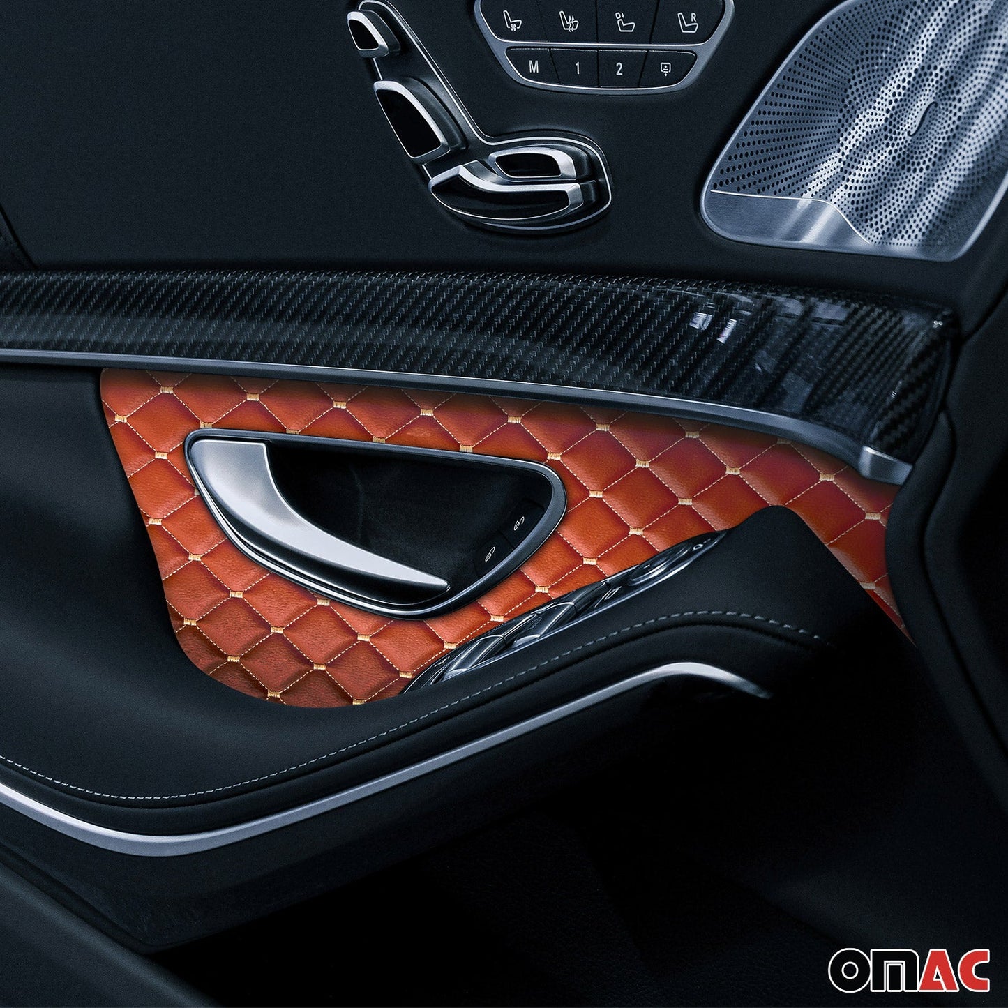 Polsterstoff Kunstleder Polster Autostoff Gesteppt Autopolsterstoff Hellbraun