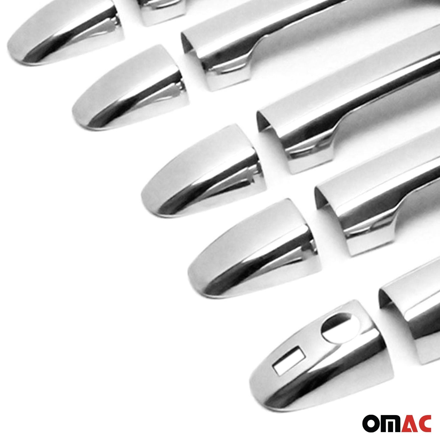 Chromowana listwa klamki do Mercedesa Vito 2014-2021 5-drzwiowego ze stali nierdzewnej 10x