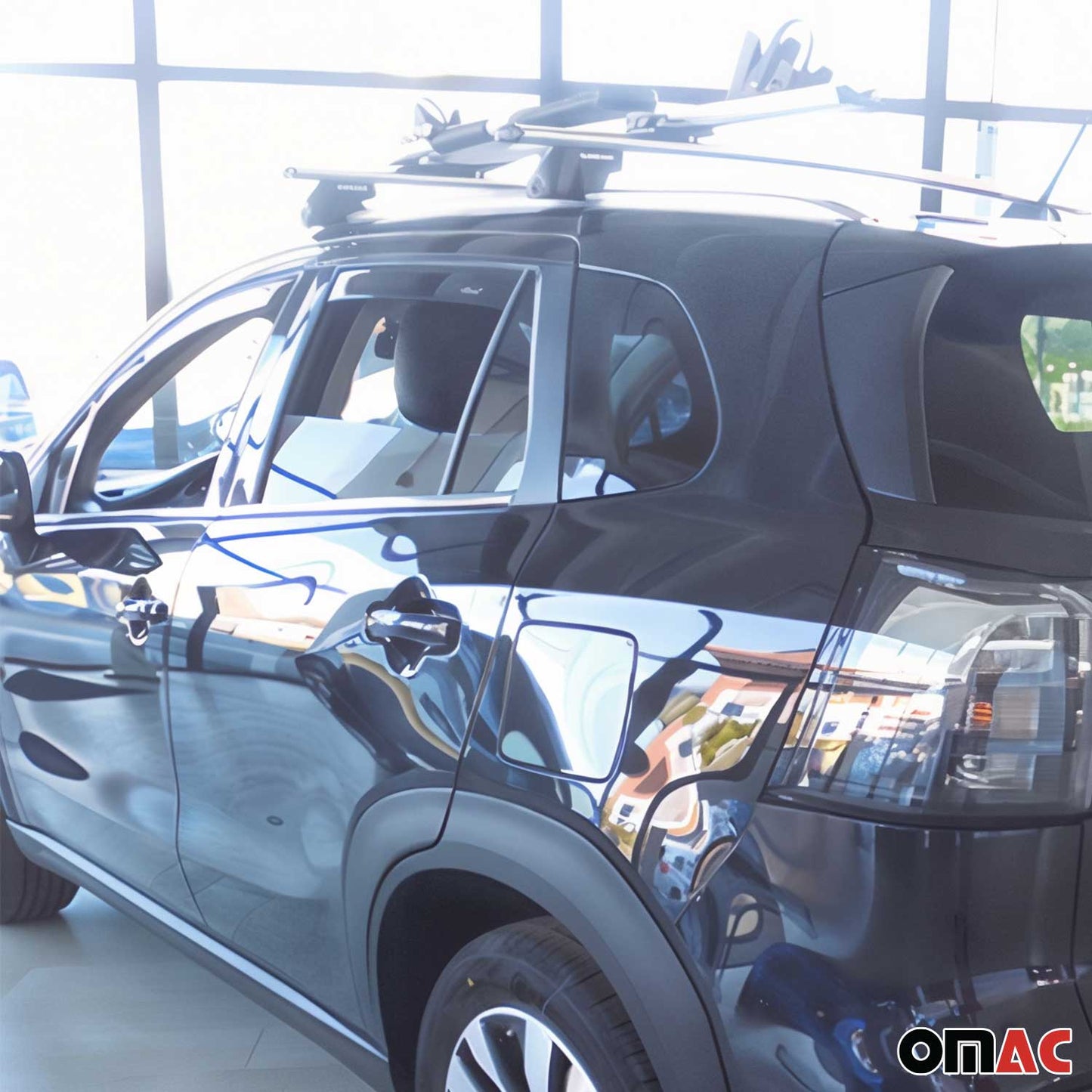 Windabweiser Regenabweiser für Suzuki S-Cross 2021-2025 Dunkel Acryl 4tlg