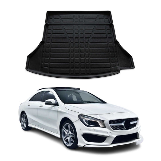 Protecție portbagaj/cargo pentru Mercedes CLA Coupe 2012-2025, cauciuc TPE, negru