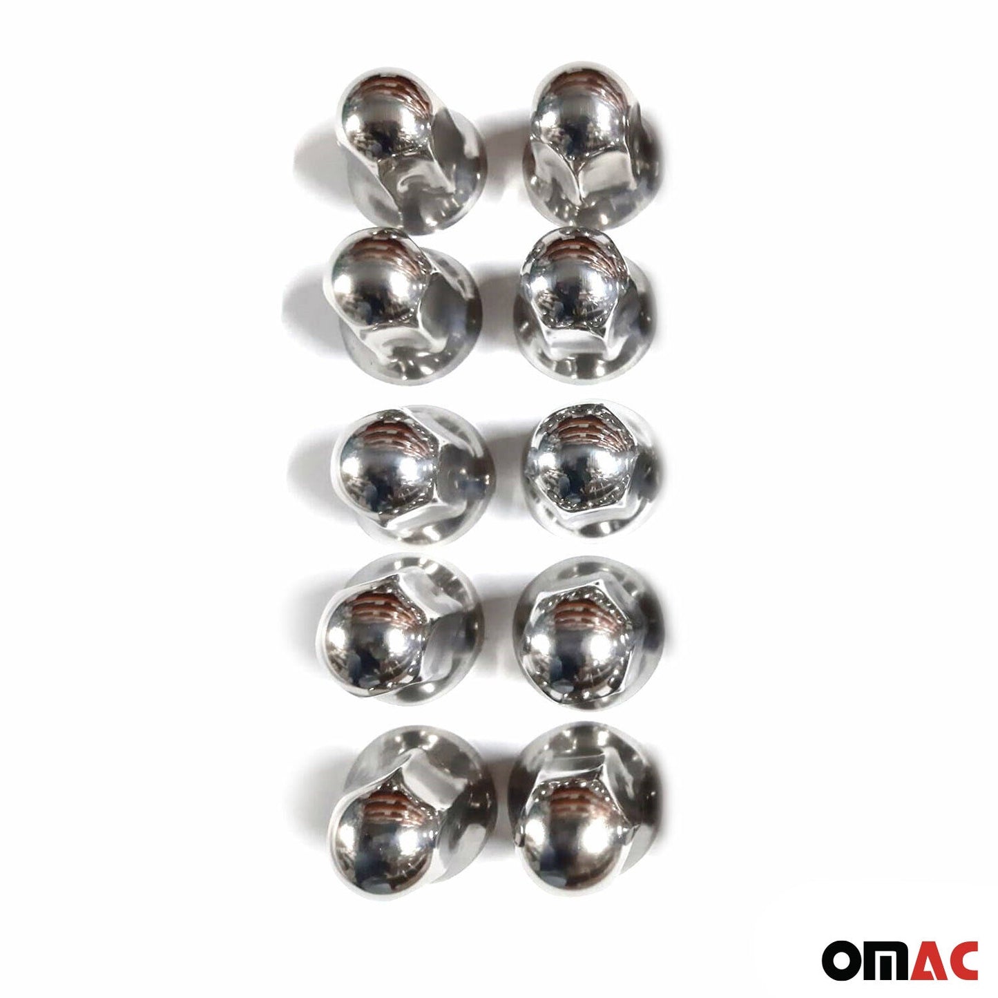 10 x 33 mm Osłony nakrętek kół ciężarówek Osłony śrub kół ABS