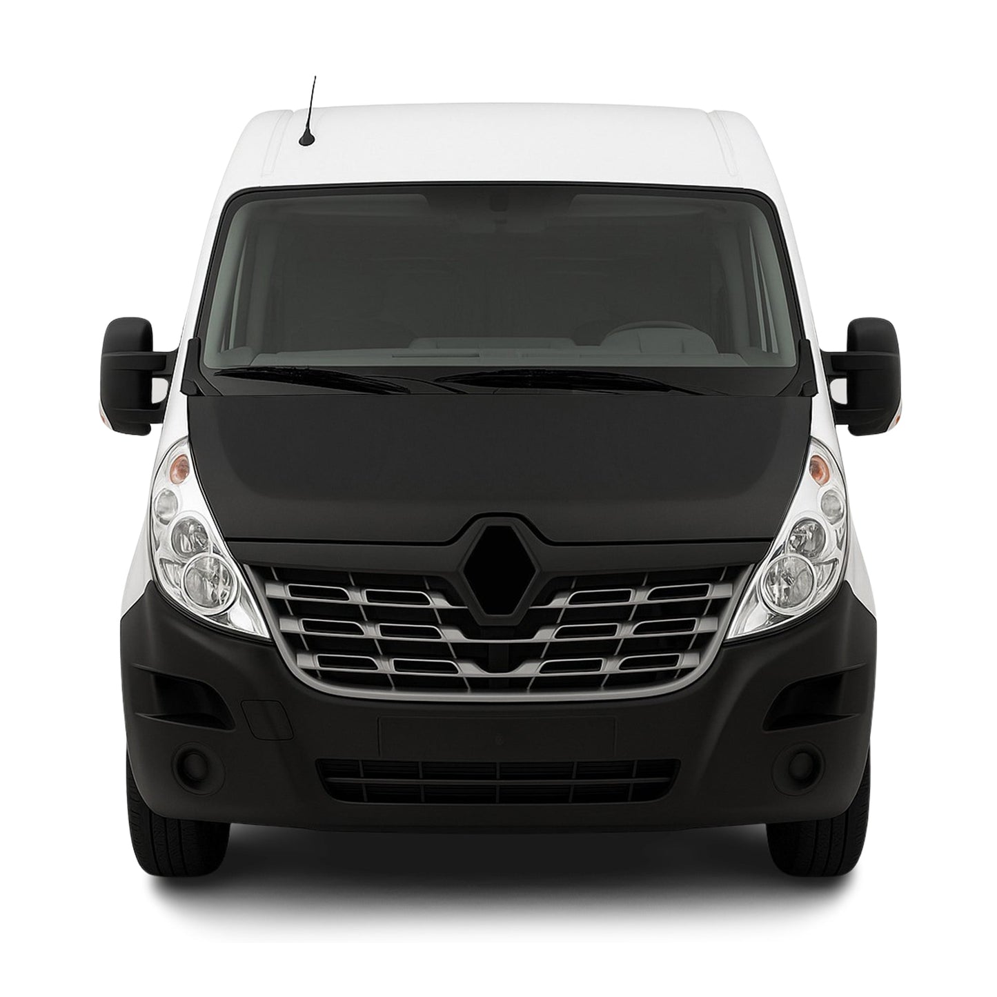 Haubenbra Steinschlagschutz Bonnet Bra für Renault Master 2014-2020 Schwarz