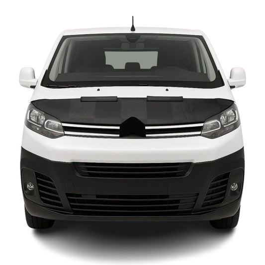 Haubenbra Steinschlagschutz Bonnet Bra für Peugeot Expert 2016-2024 Kariert Halb