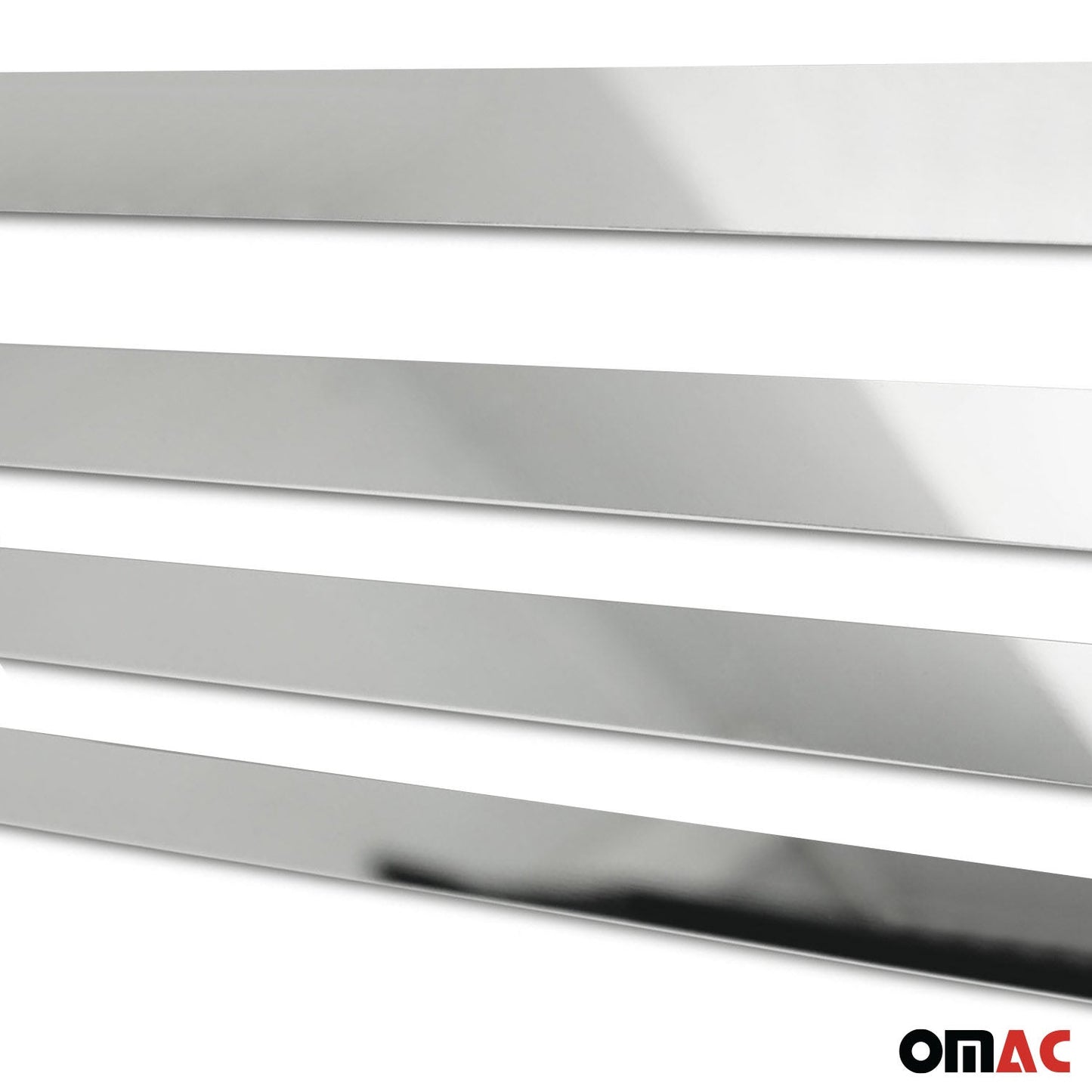 Seitentürleiste Türleisten Türschutzleiste für Ford Connect 2014-2019 Chrom 4x