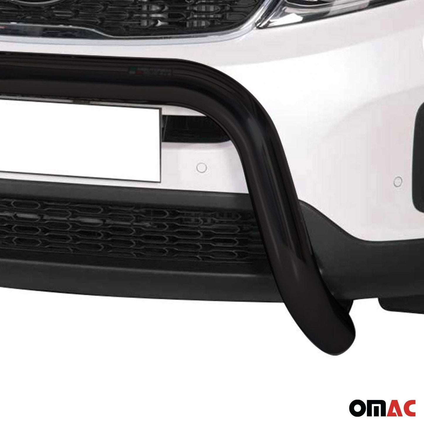 Bară de protecție/buton față pentru Kia Sorento 2012-2015 ø76mm oțel negru protecție