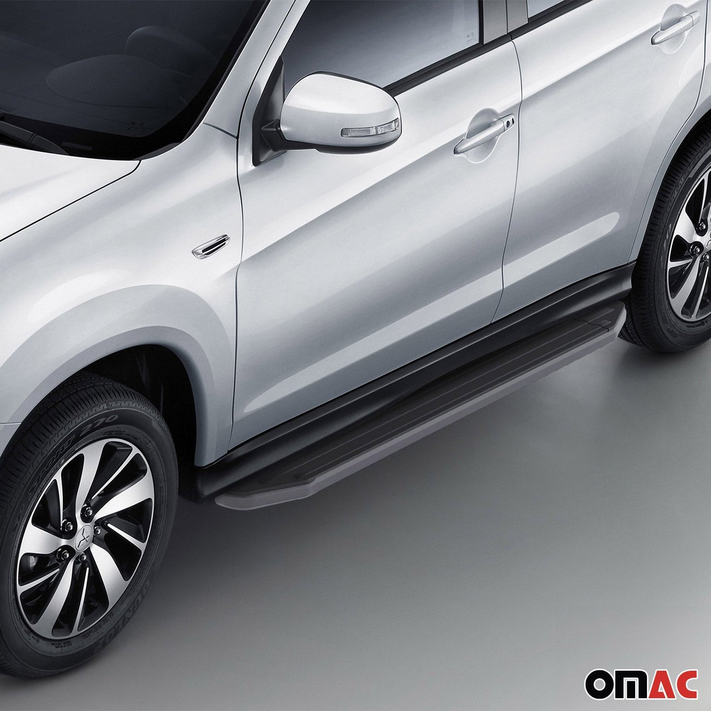 Trittbretter Seitenschweller für Mitsubishi ASX 2010-2024 ABE Alu