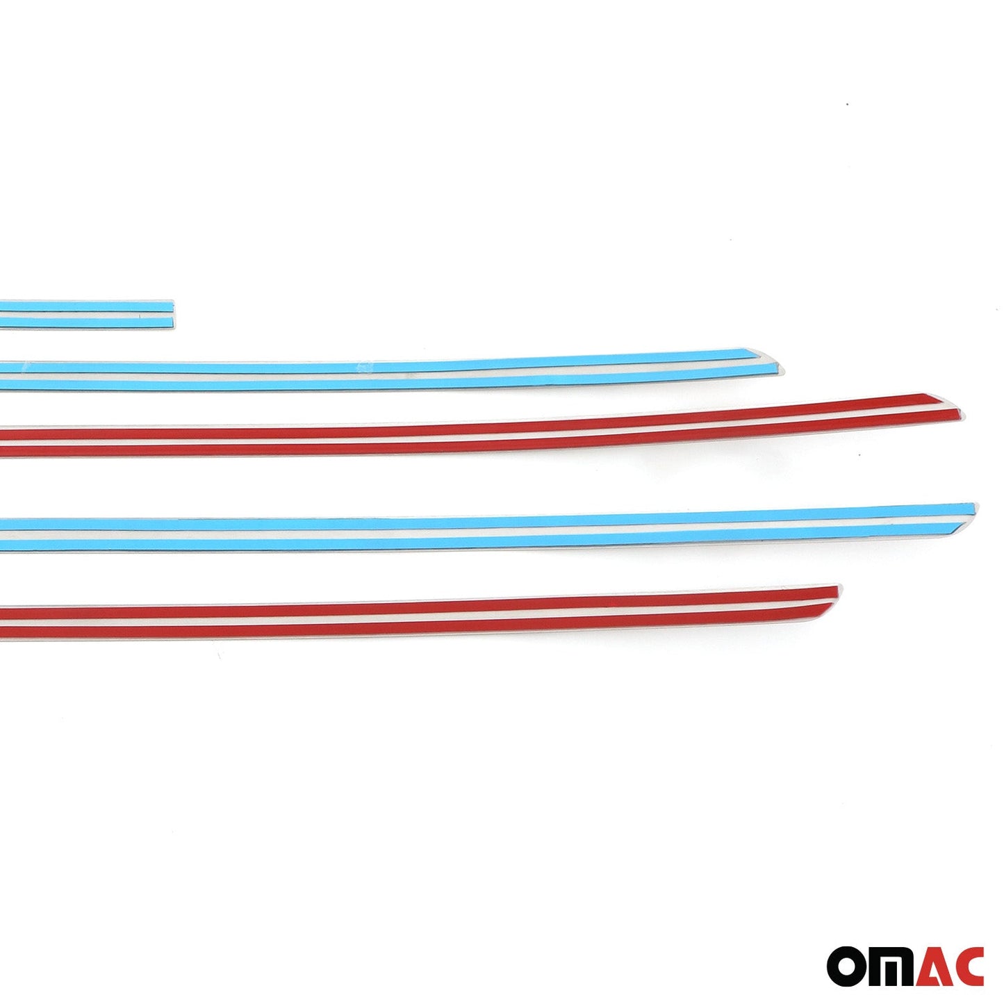 Seitentürleiste Türleiste für Ford Transit Tourneo Custom 2023-2025 Edelstahl 5x