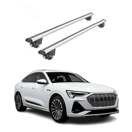 Bare portbagaj plafon pentru Audi Q8 e-tron sportback 2023-2025, gri