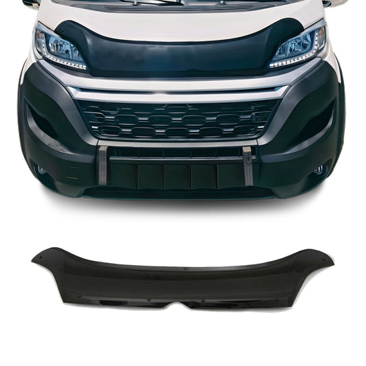Motorhaube Deflektor Insektenschutz für Citroen Jumper 2014-2025 Dunkel