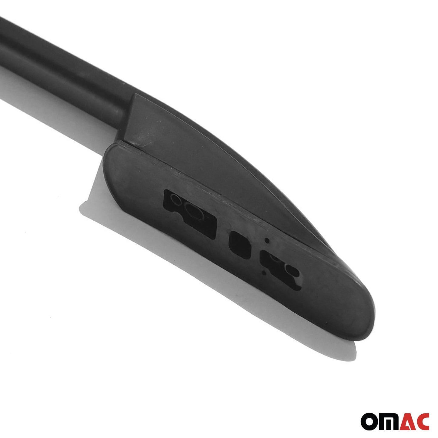 Dachreling Dachgepäckträger für VW Caddy 2010-2015 L2 Langer  Alu Schwarz