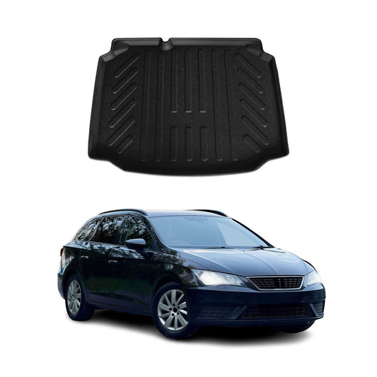 Protecție portbagaj/cargo pentru Seat Leon 2012-2020 hatchback cu 5 uși, cauciuc TPE