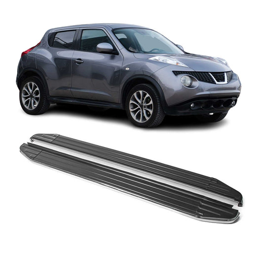 Trittbretter Seitenschweller für Nissan Juke 2010-2016 ABE Alu