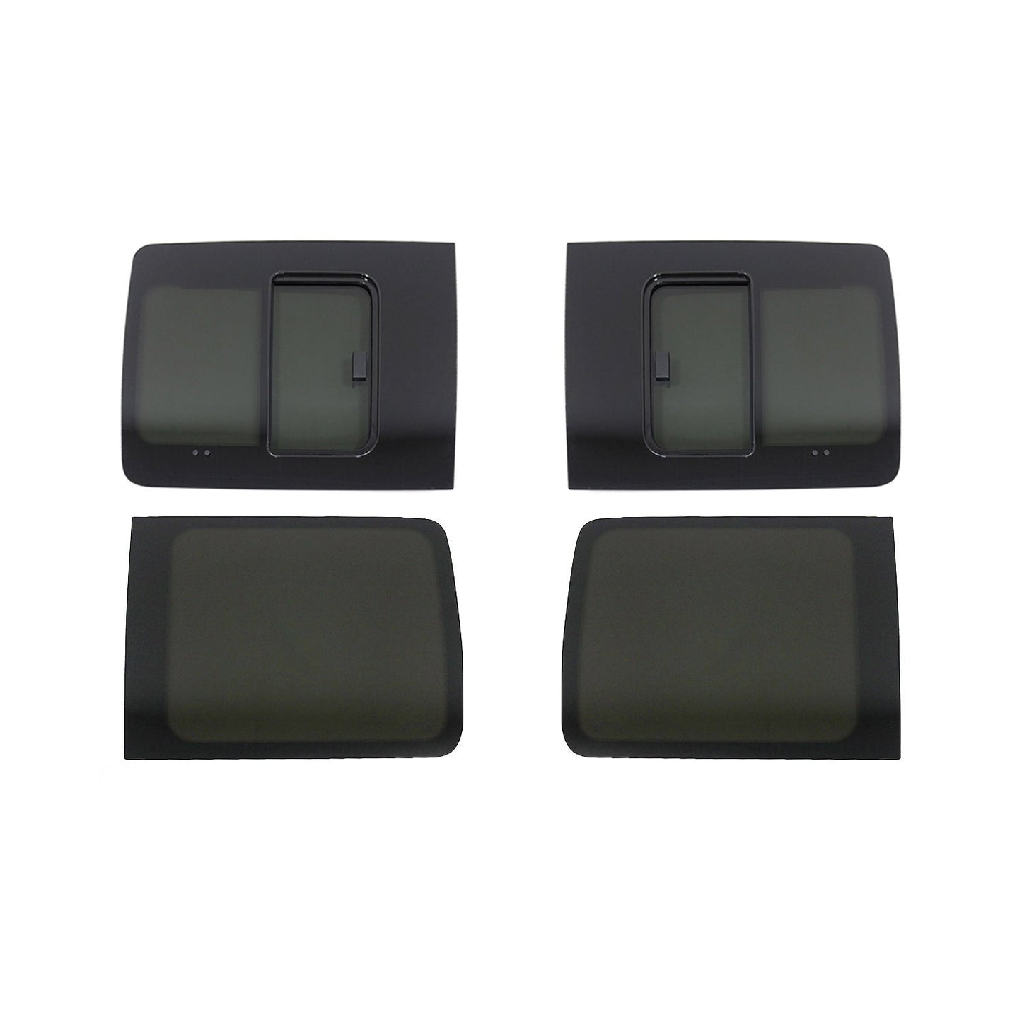 Seitenfenster Schiebefenster VW Caddy 2003-2020 Autoglas Links Rechts Set 4x L1