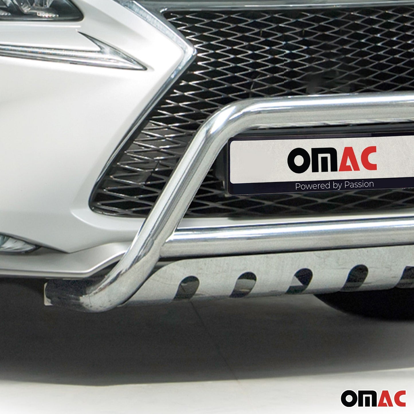 Bară de protecție/buton față pentru Lexus NX 2014-2025 cu ABE (omologare de tip germană) oțel inoxidabil argintiu