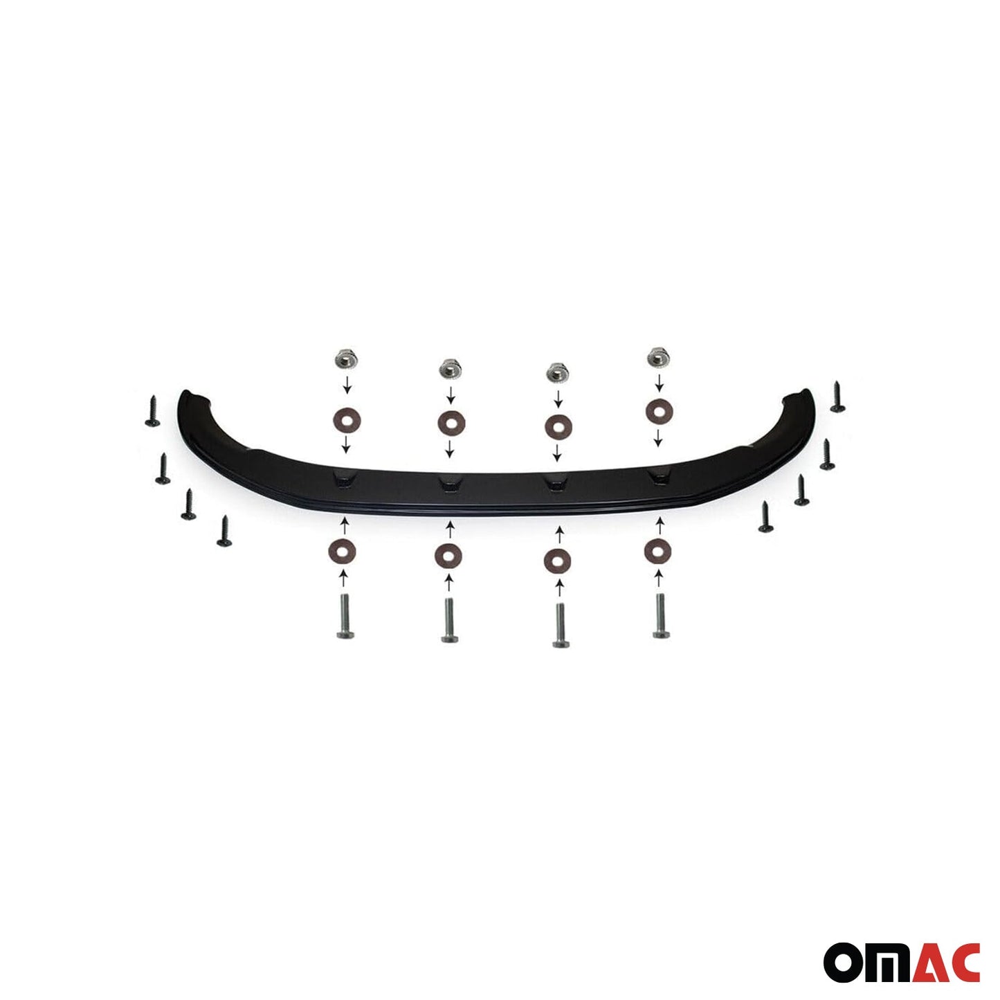 Splitter bara față pentru VW T6 Transporter 2015-2019 ABS 1 bucată