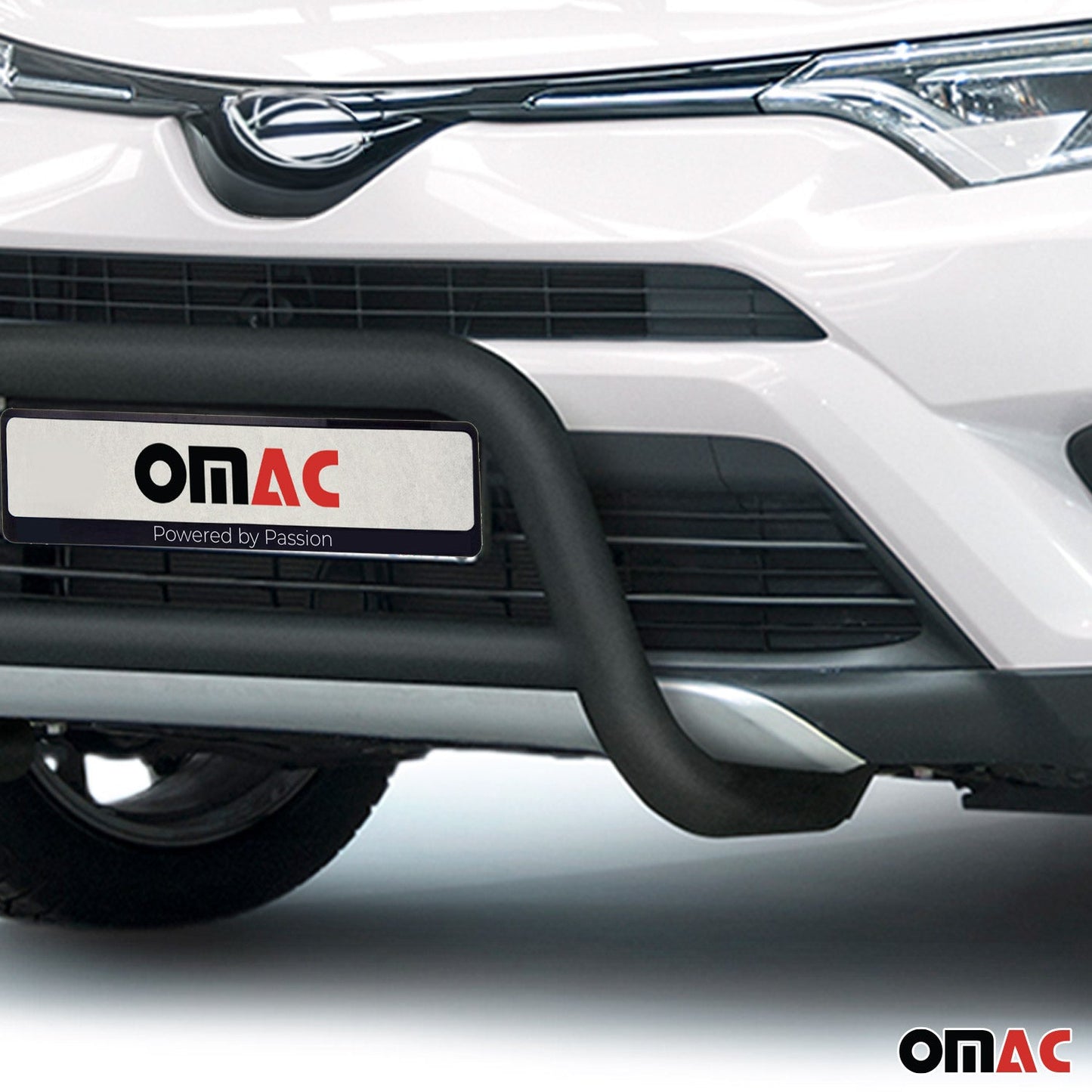 Bară de protecție față pentru Toyota RAV4 2016-2025, omologată ABE, oțel, neagră