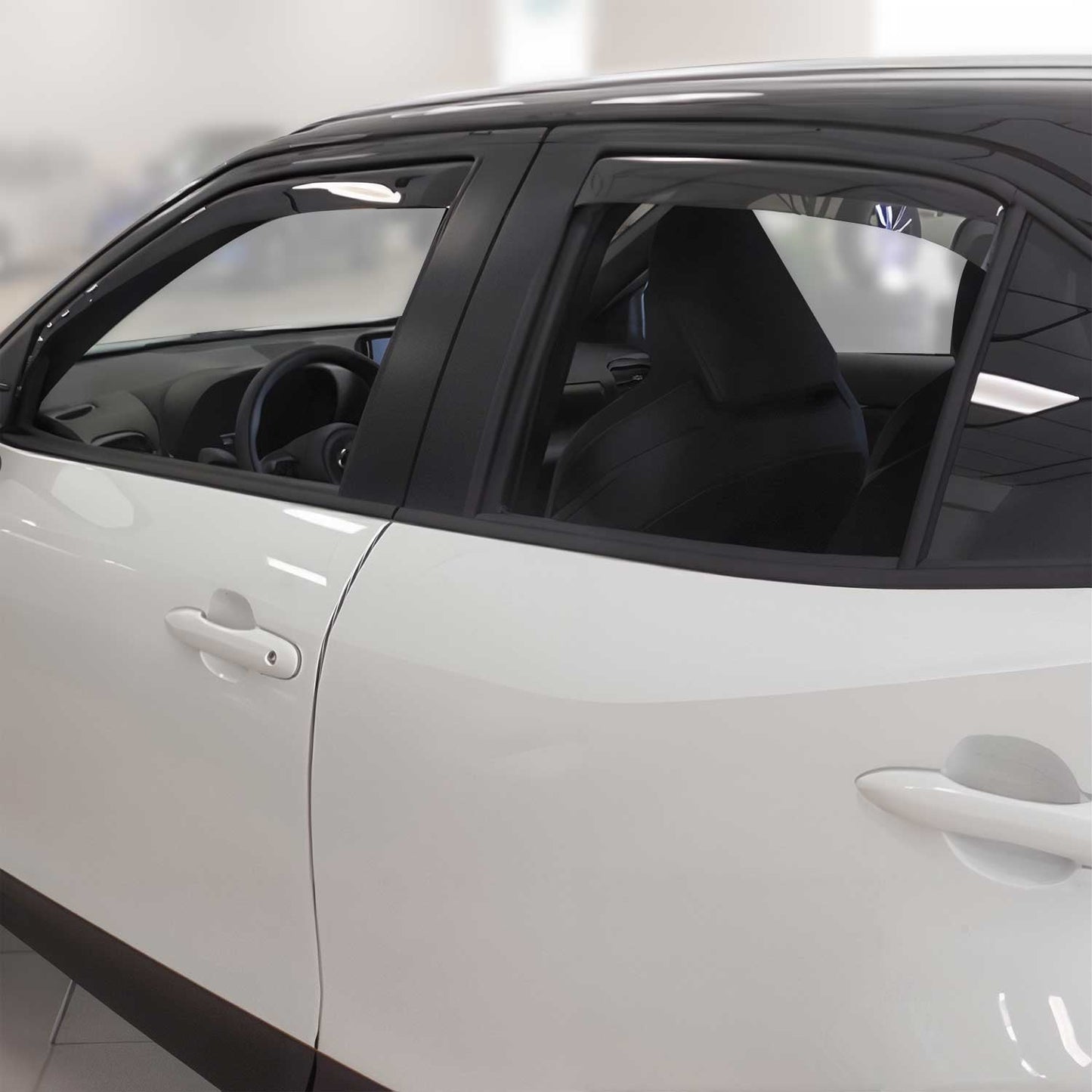 Windabweiser Regenabweiser für Toyota Yaris Cross 2022-2025 Dunkel Acryl 4tlg