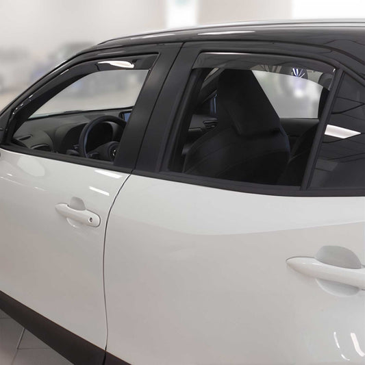 Windabweiser Regenabweiser für Toyota Yaris Cross 2022-2025 Dunkel Acryl 4tlg
