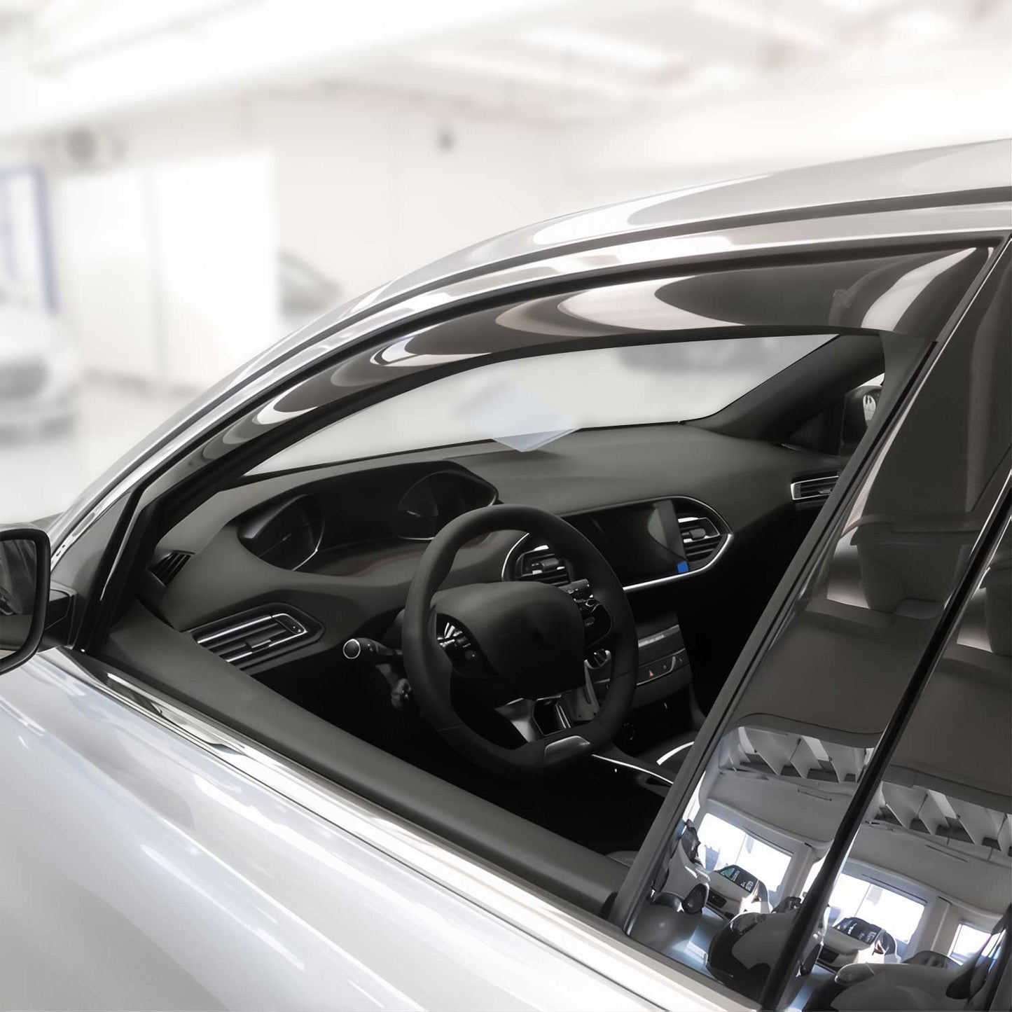 Windabweiser Regenabweiser für Peugeot 308 2013-2025 5tür Dunkel Acryl 2tlg