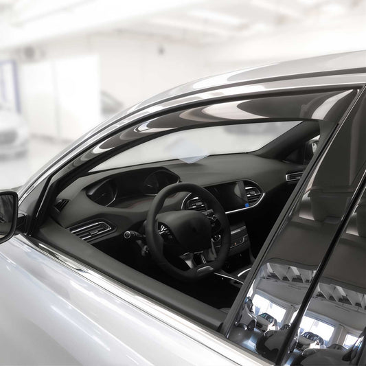 Windabweiser Regenabweiser für Peugeot 308 2013-2025 5tür Dunkel Acryl 2tlg