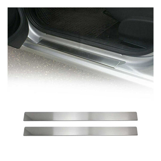 Einstiegsleisten Türschweller für Peugeot 206 2000-2010 Edelstahl Silber 2tlg