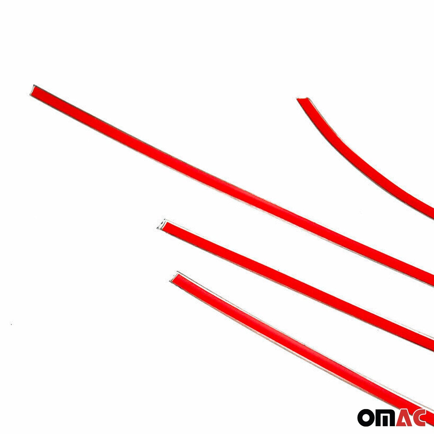 Benzi decorative pentru geamuri pentru Hyundai Veloster 2011-2019, oțel inoxidabil cromat, 4 bucăți