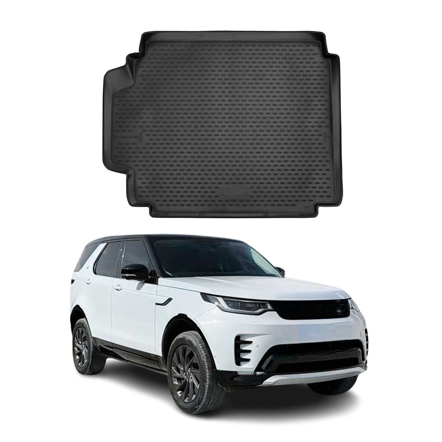 Kofferraummatte Kofferraumwanne für Land Rover Discovery 2017-2025 Gummi TPE