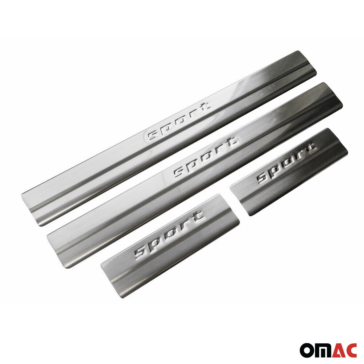 Ornamente prag sport pentru Ford Mondeo 3 sedan 2000-2007, cromate, 4x