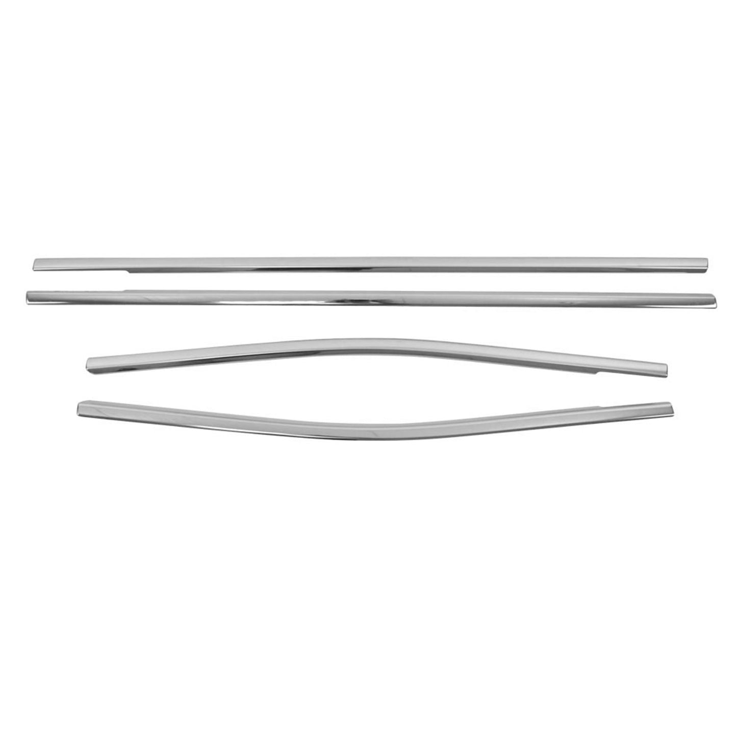 Fensterleisten Zierleisten für Mercedes X Klasse 2017-2020 Edelstahl Chrom 4tlg