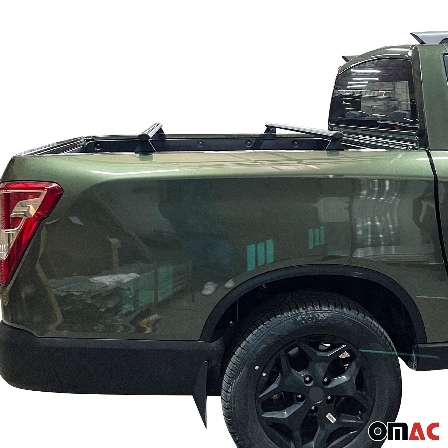 Dachträger Ladeflächenträger Querträger für Fiat Fullback 2016-2020 Alu Schwarz