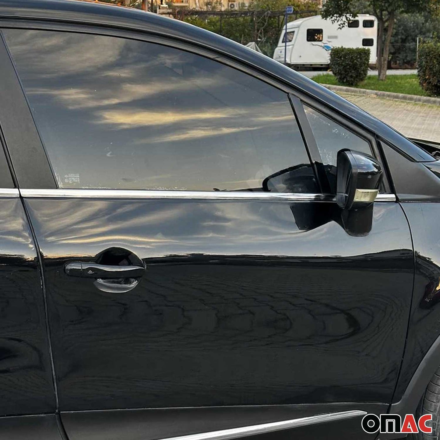 Fensterleisten Zierleisten für Renault Captur 2013-2025 Edelstahl Chrom 4tlg