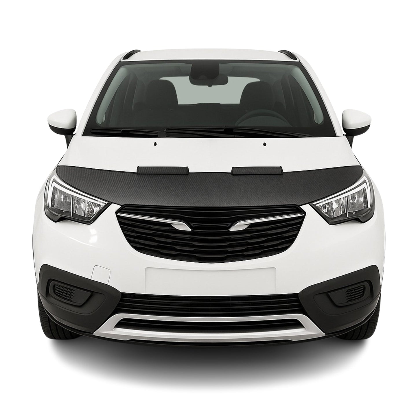 Protecție capotă anti-ciobituri pentru Opel Crossland X 2017-2025, semifabricată în carbon