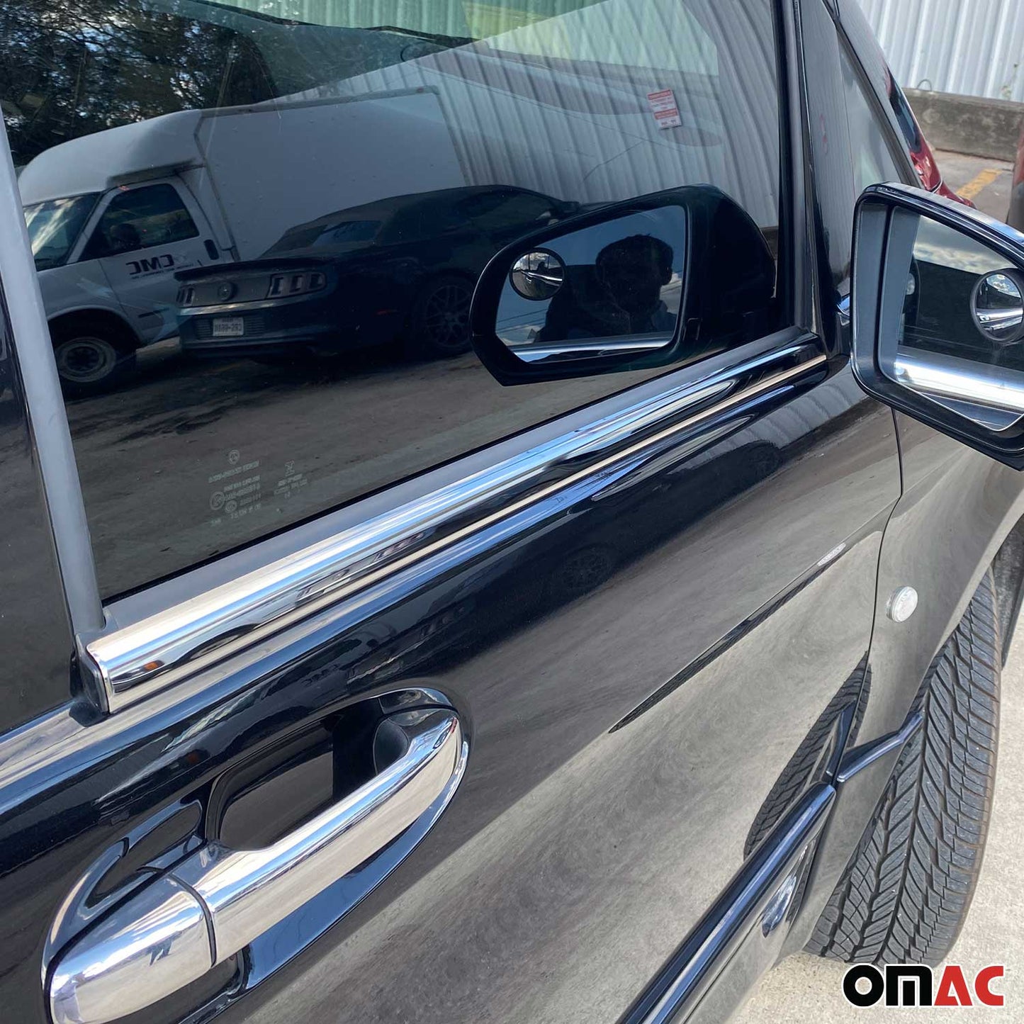 Fensterleisten Zierleisten für Mercedes Vito W447 2014-2025 Edelstahl Chrom 2x