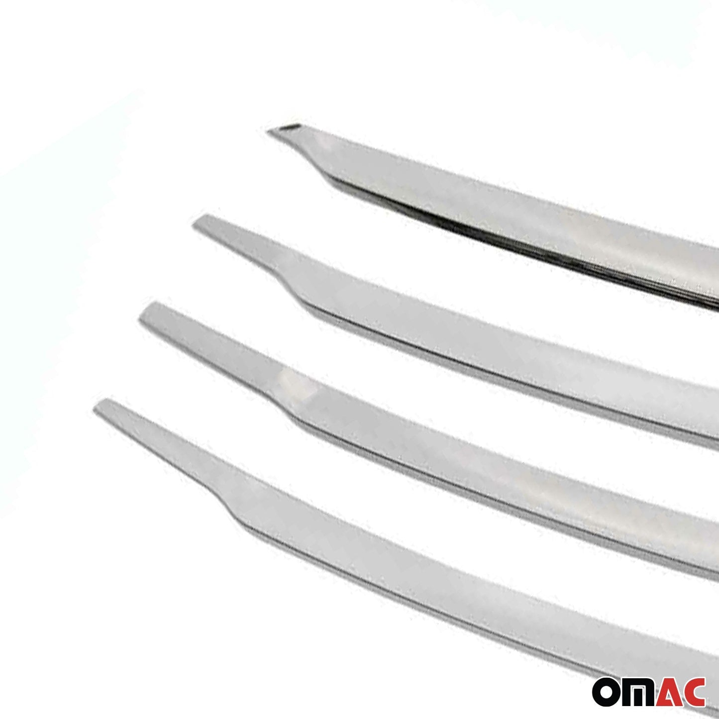 Benzi decorative grilă auto pentru Ford Transit Courier 2014-2018, cromate, 4x