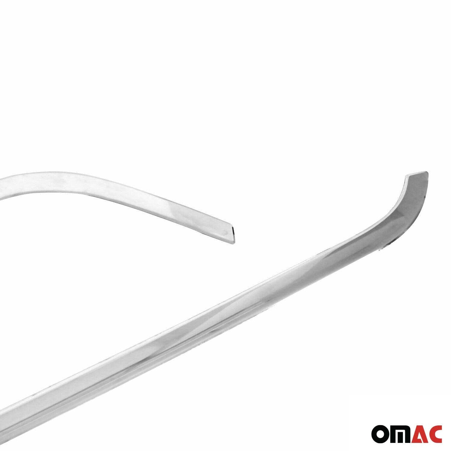 Benzi decorative grilă auto pentru Ford Transit 2019-2025, oțel inoxidabil, argintiu, 4x