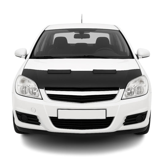 Haubenbra Steinschlagschutz Bonnet Bra für Opel Vectra C 2002-2005 Schwarz Halb