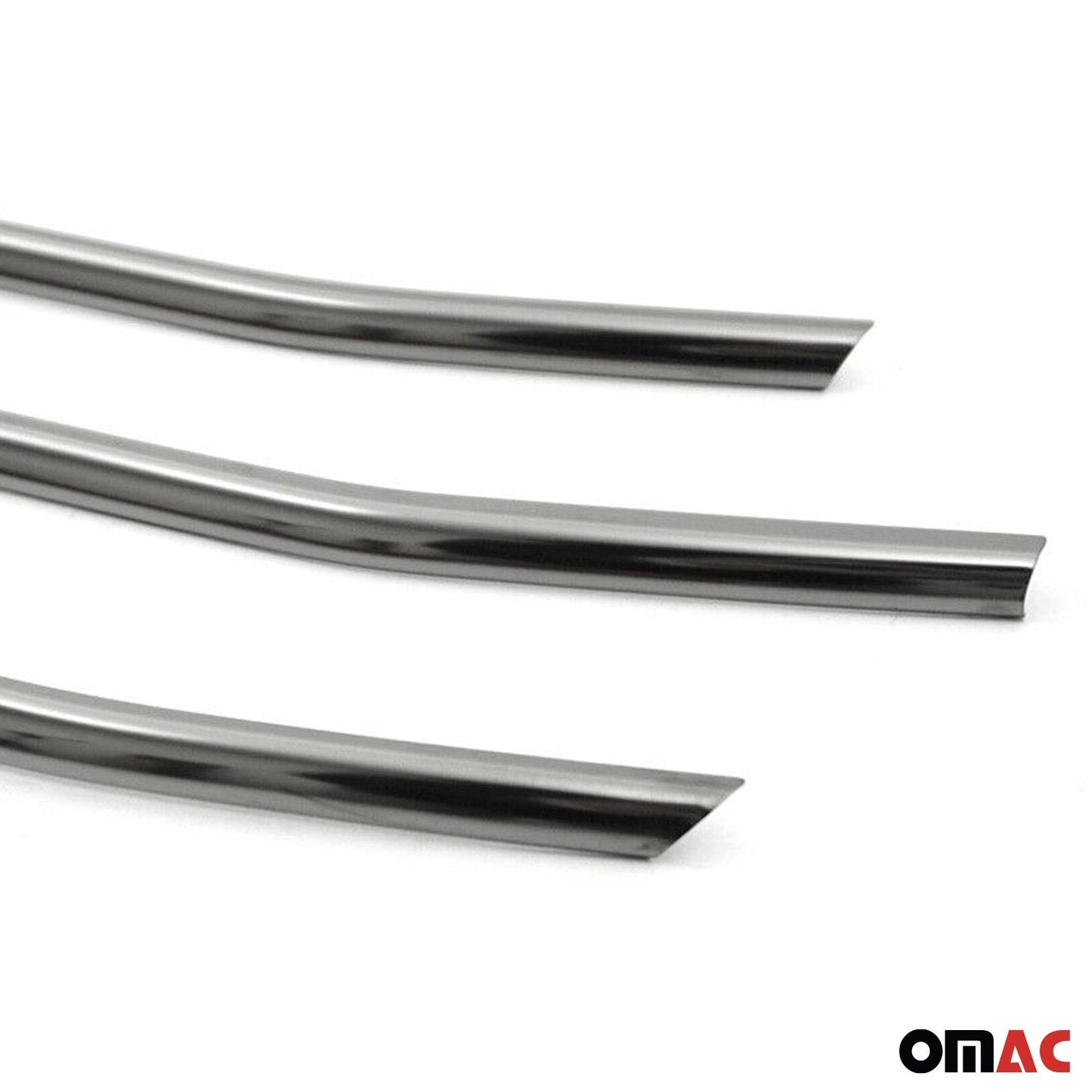 Kühlergrill Grillleisten für Mercedes Sprinter 907 910 2018-2025 Chrom Dunkel 5x