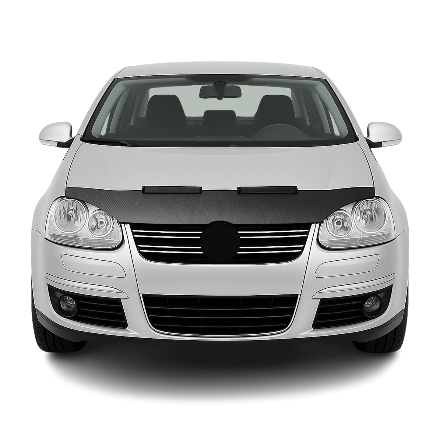 Haubenbra Steinschlagschutz Bonnet Bra für VW Jetta 2005-2010 Carbon Optik Halb