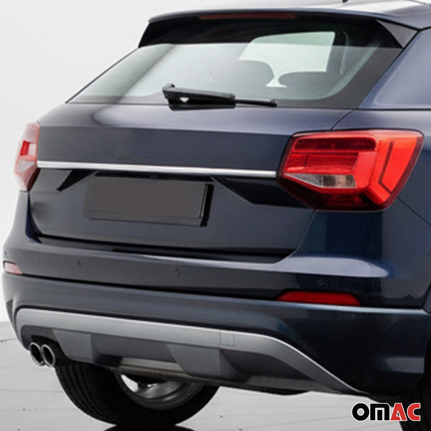 Heckklappe Kofferraumöffner Griff für Audi Q2 2017-2025 Edelstahl Chrom