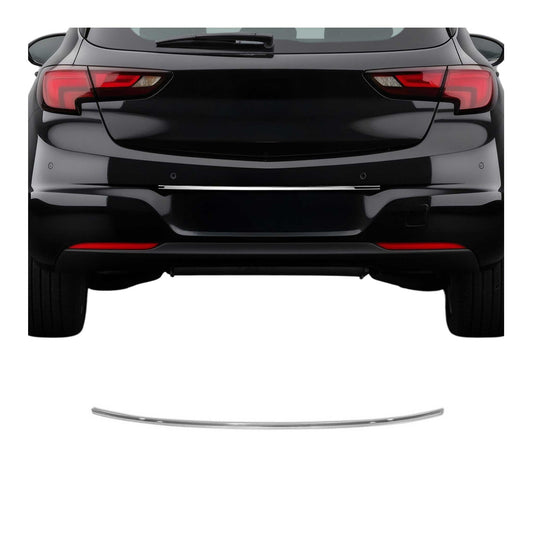 Heckleiste Stoßstangen Leiste für Opel Astra K 2015-2021 Untere Edelstahl Chrom