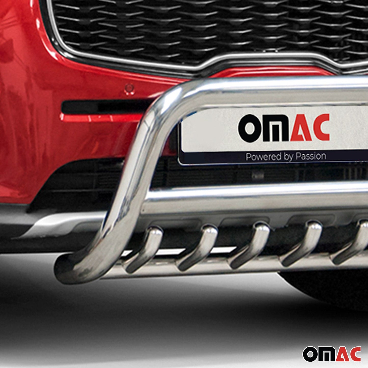 Bară de protecție față pentru Kia Sportage 2015-2021 cu omologare ABE (omologare de tip germană) - argintiu