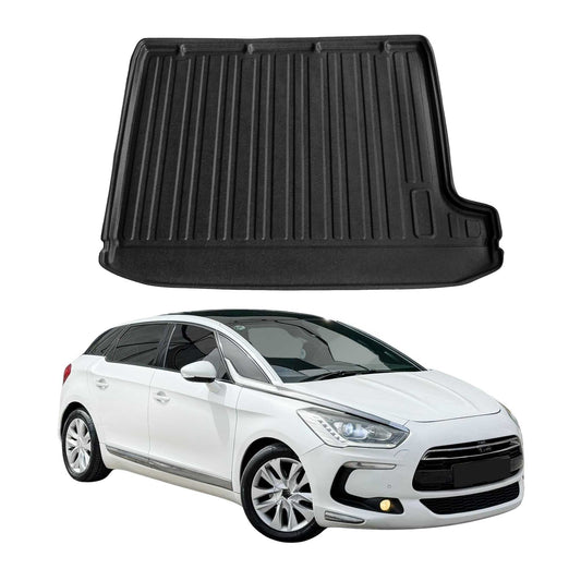 Kofferraumwanne Laderaumwanne für Citroen DS5 2011-2019 Gummi TPE Schwarz