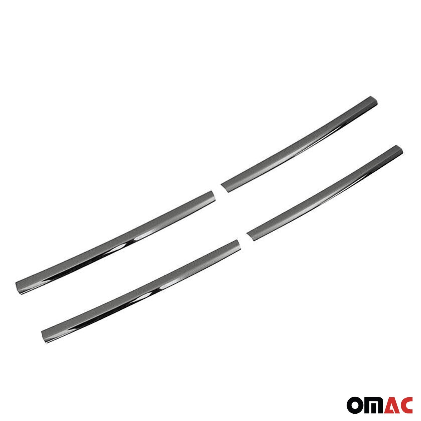 Kühlergrill Leisten Grillleisten für VW T6 Transporter 2015-19 Pre-FL Dunkel 4x