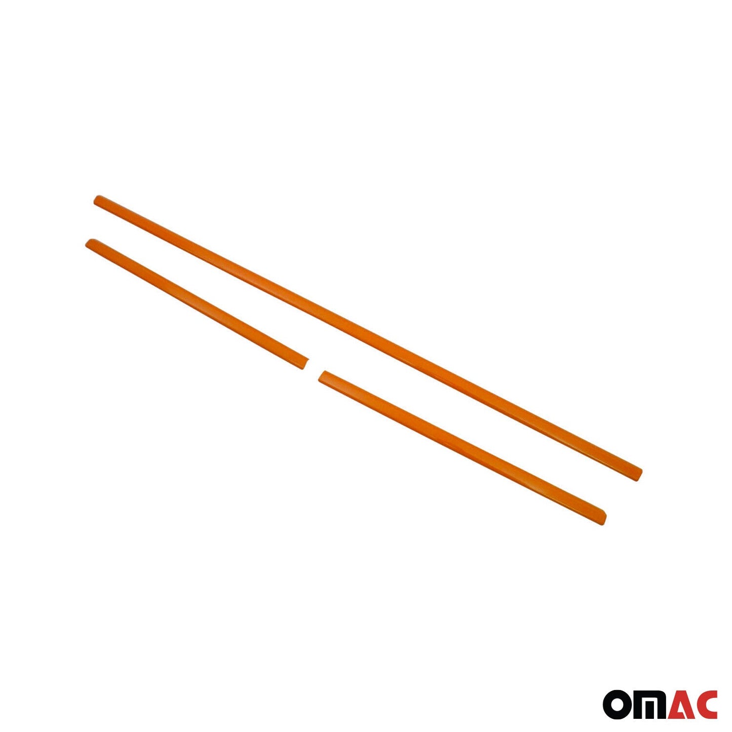 Benzi decorative grilă auto pentru VW T6 Transporter 2015-2019 Highline, oțel inoxidabil, portocaliu, 3x