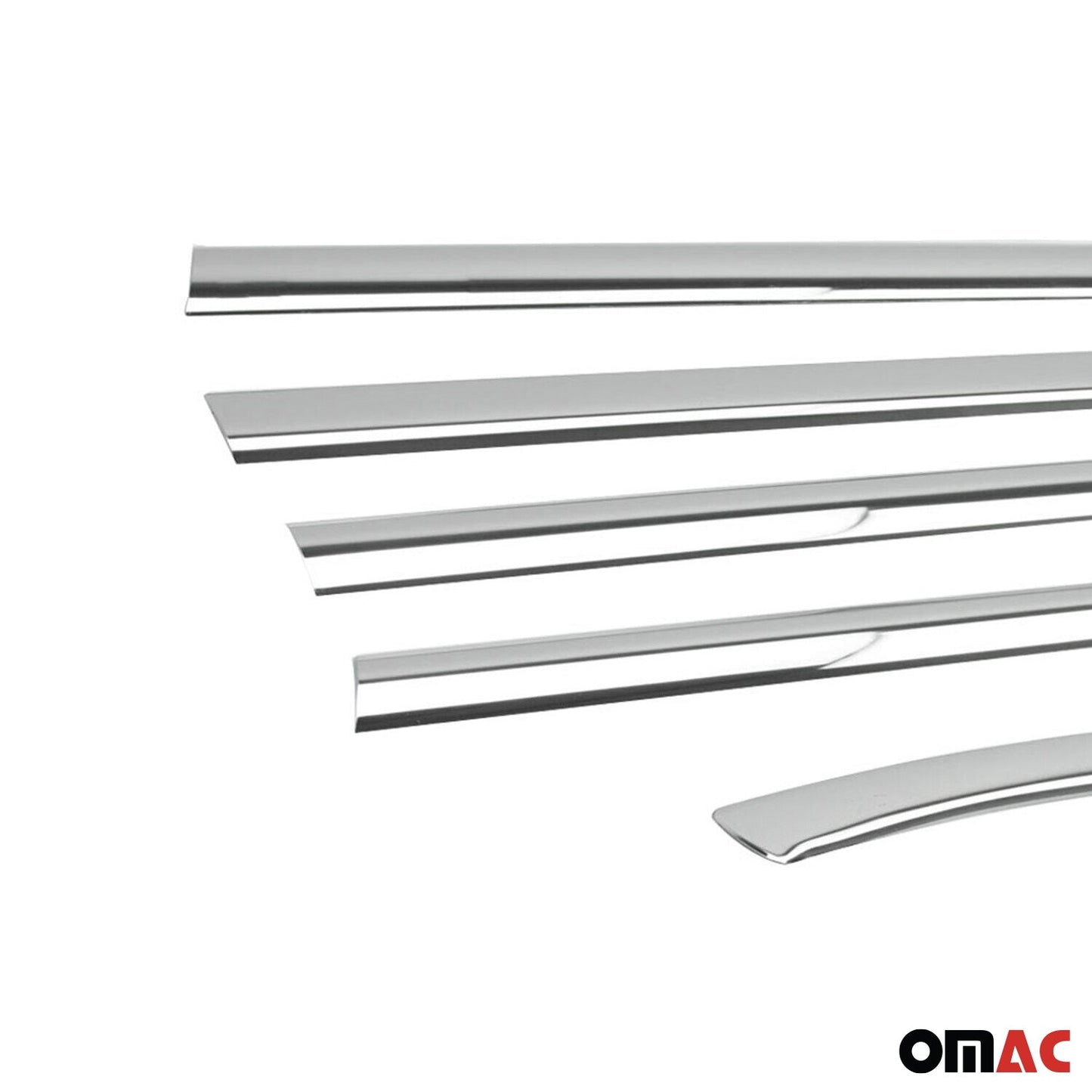 Benzi decorative geamuri pentru Ford Mondeo mk4 Limuzină/Estate 2007-14, cromate, set 6 piese