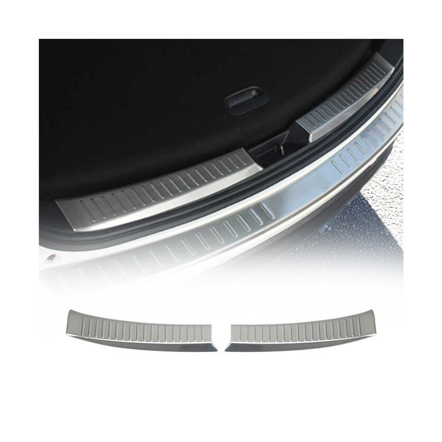 Protecție prag/bară de protecție pentru Mazda CX-5 2012-2017, oțel inoxidabil, set 2 piese