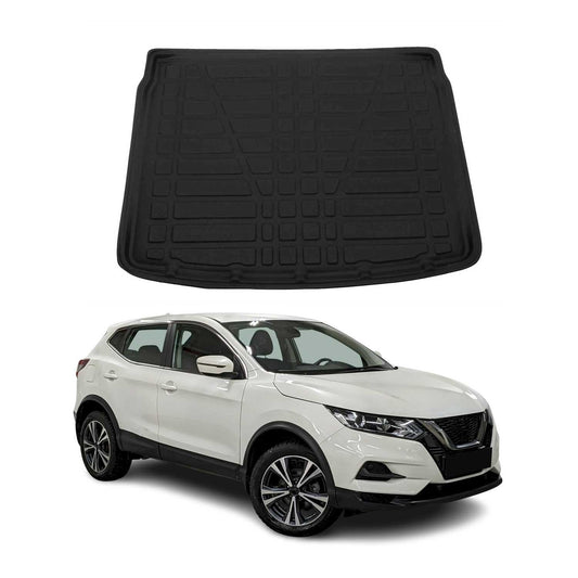 Protecție portbagaj/căptușeală marfă pentru Nissan Qashqai J12 2021-2025, cauciuc TPE, negru